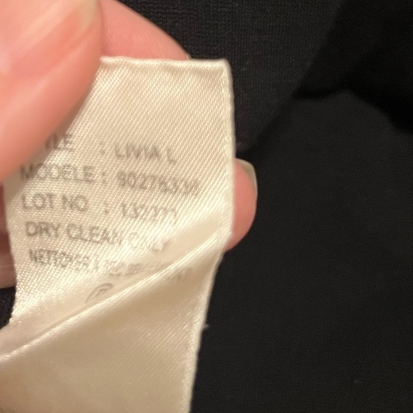 Theory Livia Navy Trim Mini Skirt size 4 work career women - Picture 2 of 5